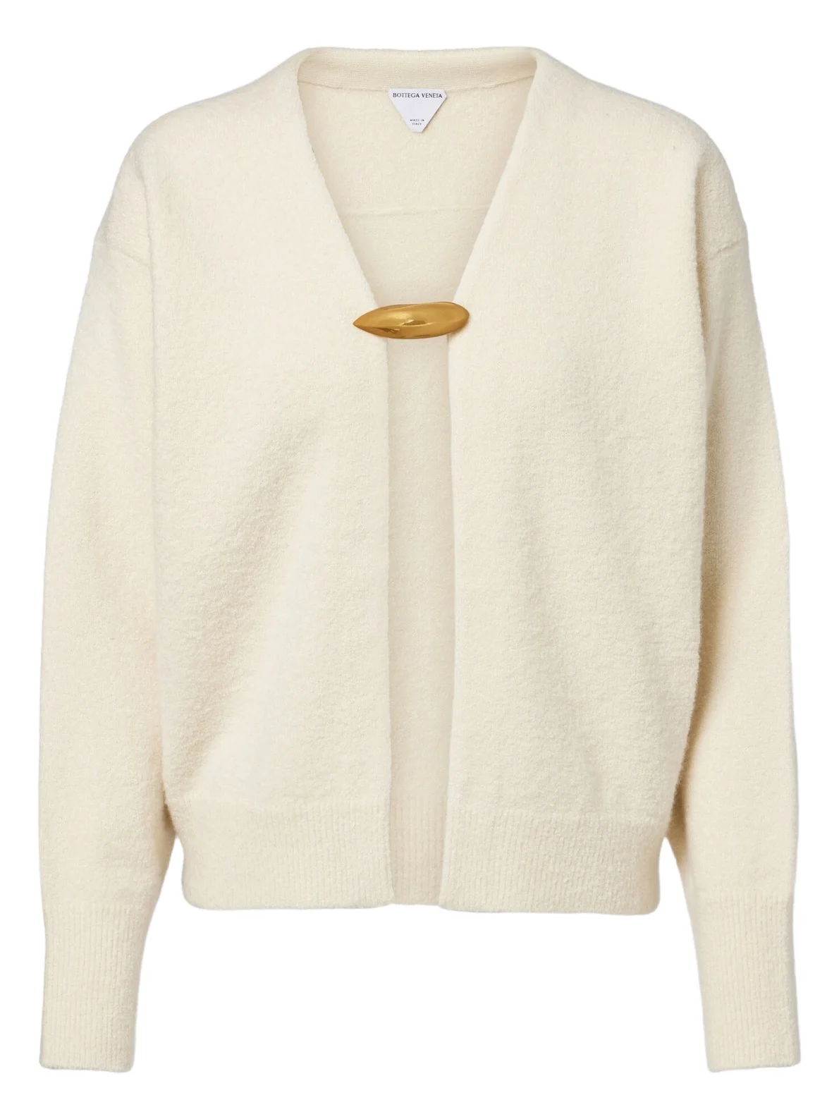 Bottega Veneta Embellished cashmere, wool, and silk cardigan