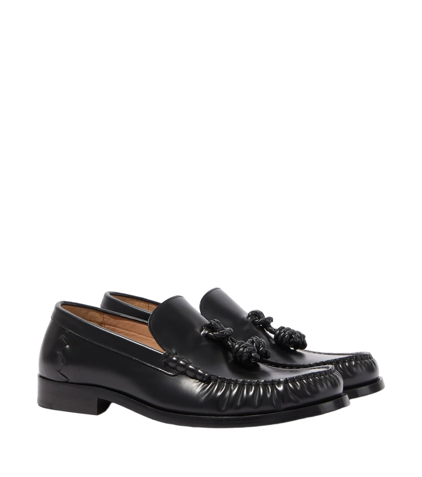 Bottega Veneta Ugo Knot leather loafers