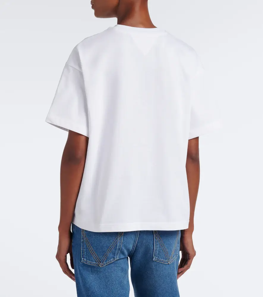 Bottega Veneta Intrecciato cotton jersey T-shirt | Thumbnail 3 Bottega Veneta Intrecciato cotton jersey T-shirt | Thumbnail 3