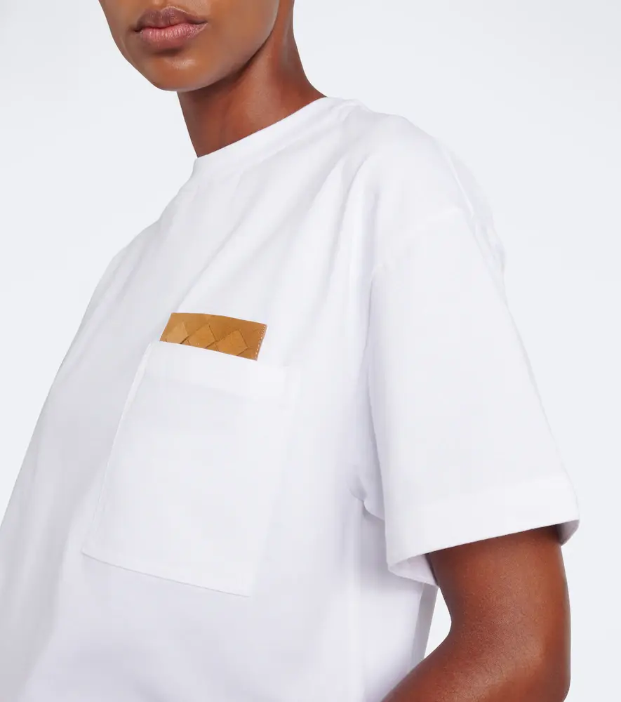 Bottega Veneta Intrecciato cotton jersey T-shirt | Thumbnail 5 Bottega Veneta Intrecciato cotton jersey T-shirt | Thumbnail 5