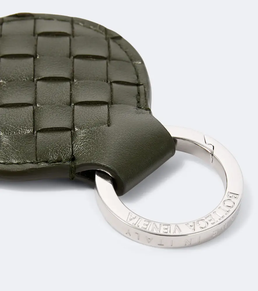 Bottega Veneta Intrecciato Small leather keychain | Thumbnail 2 Bottega Veneta Intrecciato Small leather keychain | Thumbnail 2