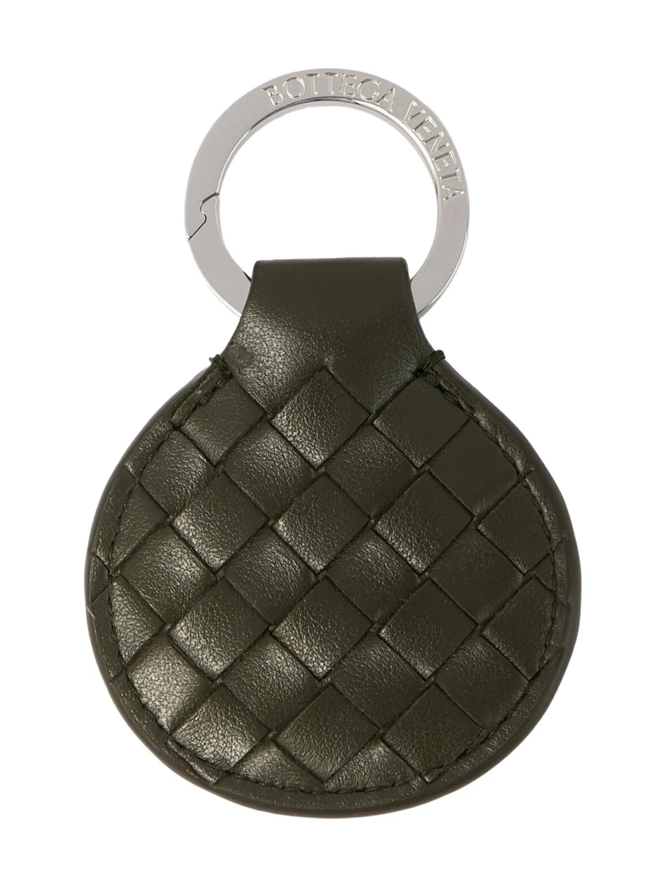 Bottega Veneta Intrecciato Small leather keychain