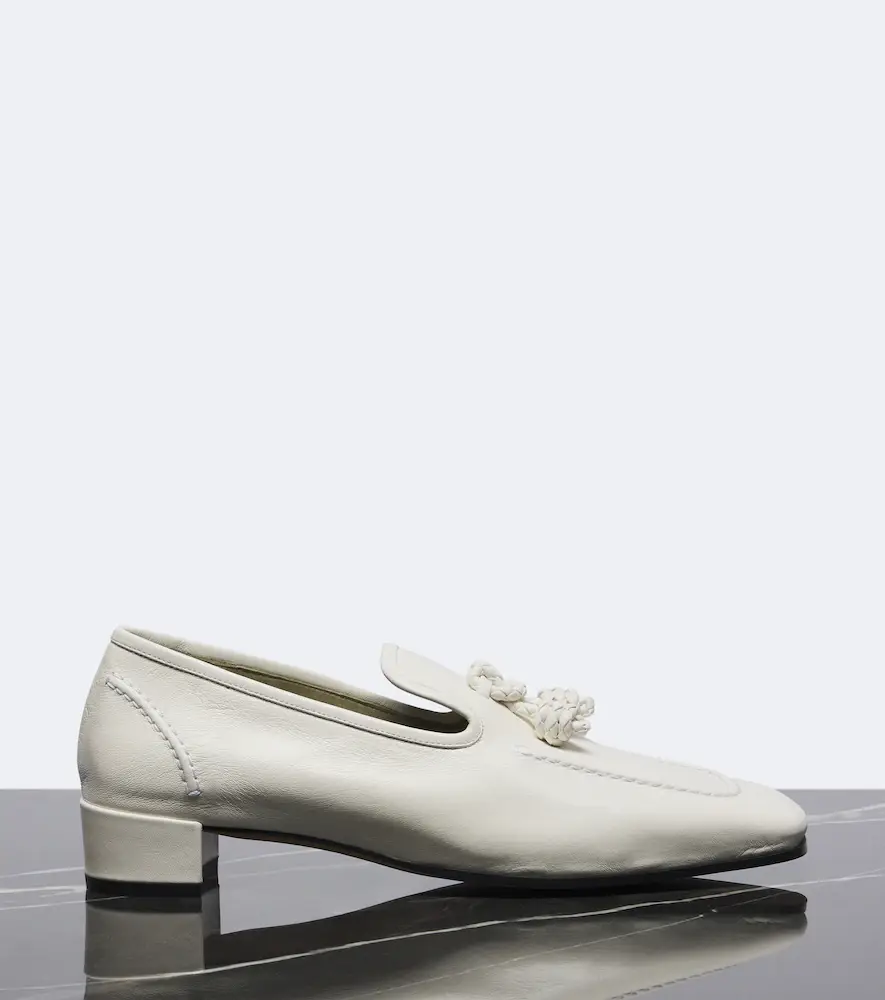 Bottega Veneta Romeo Knot leather loafer pumps | Thumbnail 4 Bottega Veneta Romeo Knot leather loafer pumps | Thumbnail 4