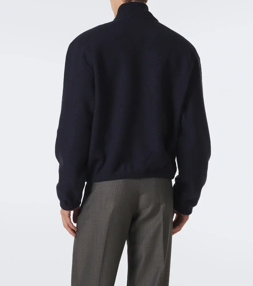 Bottega Veneta Wool bouclé half-zip sweater | Thumbnail 4 Bottega Veneta Wool bouclé half-zip sweater | Thumbnail 4