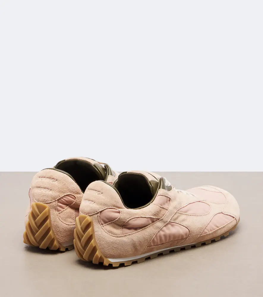 Bottega Veneta Orbit Flash suede-trimmed sneakers | Thumbnail 2 Bottega Veneta Orbit Flash suede-trimmed sneakers | Thumbnail 2