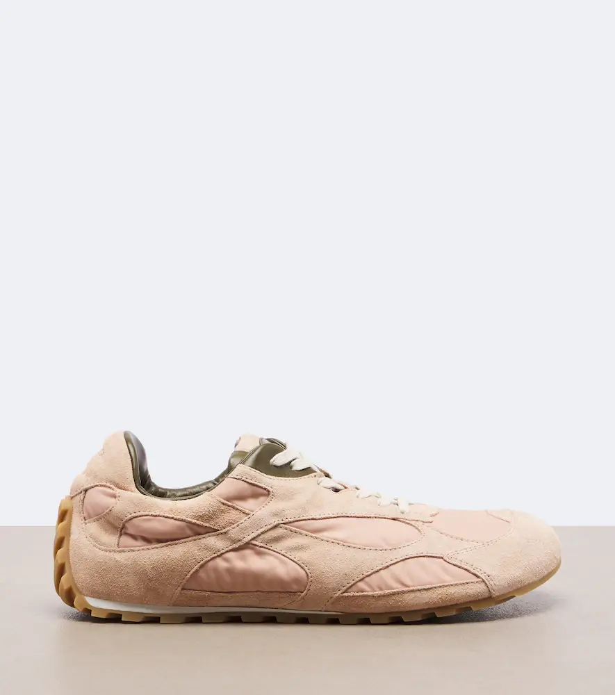 Bottega Veneta Orbit Flash suede-trimmed sneakers | Thumbnail 3 Bottega Veneta Orbit Flash suede-trimmed sneakers | Thumbnail 3