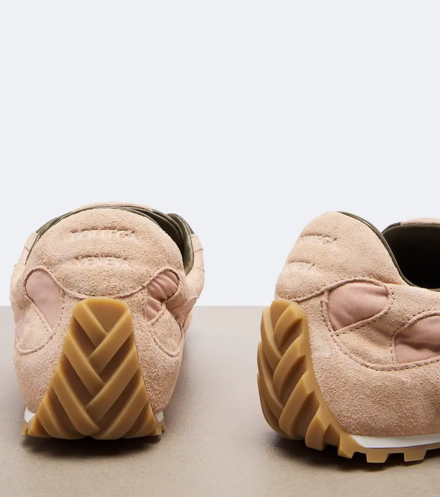 Bottega Veneta Orbit Flash suede-trimmed sneakers | Thumbnail 4 Bottega Veneta Orbit Flash suede-trimmed sneakers | Thumbnail 4