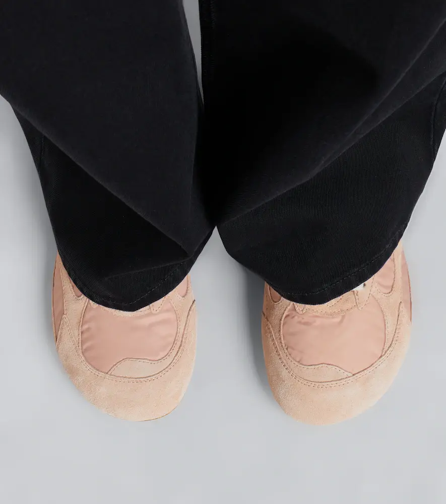 Bottega Veneta Orbit Flash suede-trimmed sneakers | Thumbnail 6 Bottega Veneta Orbit Flash suede-trimmed sneakers | Thumbnail 6