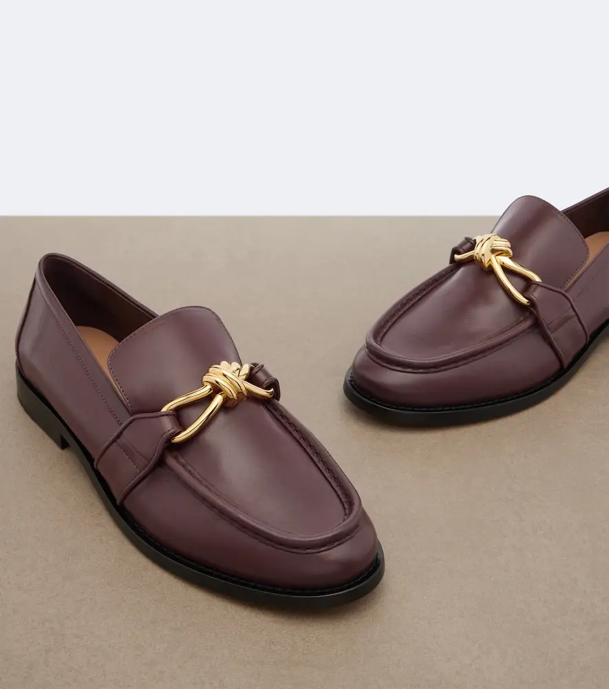 Bottega Veneta Astaire Knot leather loafers | Thumbnail 3