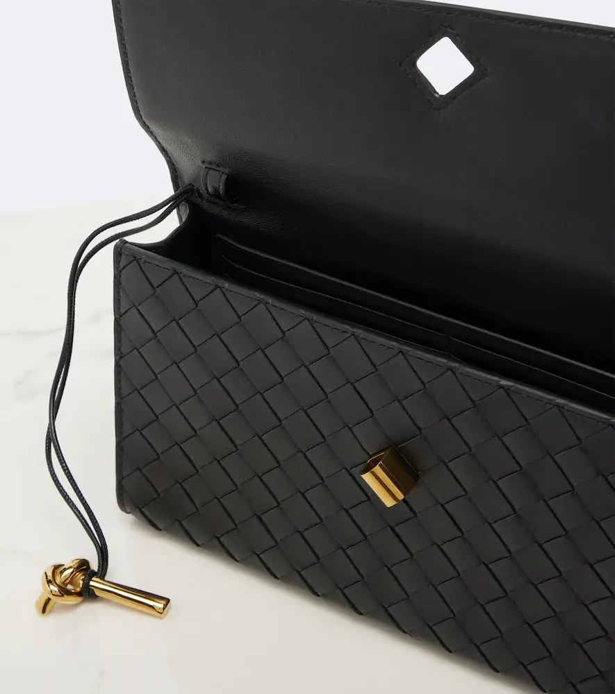 Bottega Veneta Andiamo 25 Intrecciato leather clutch | Thumbnail 2 Bottega Veneta Andiamo 25 Intrecciato leather clutch | Thumbnail 2