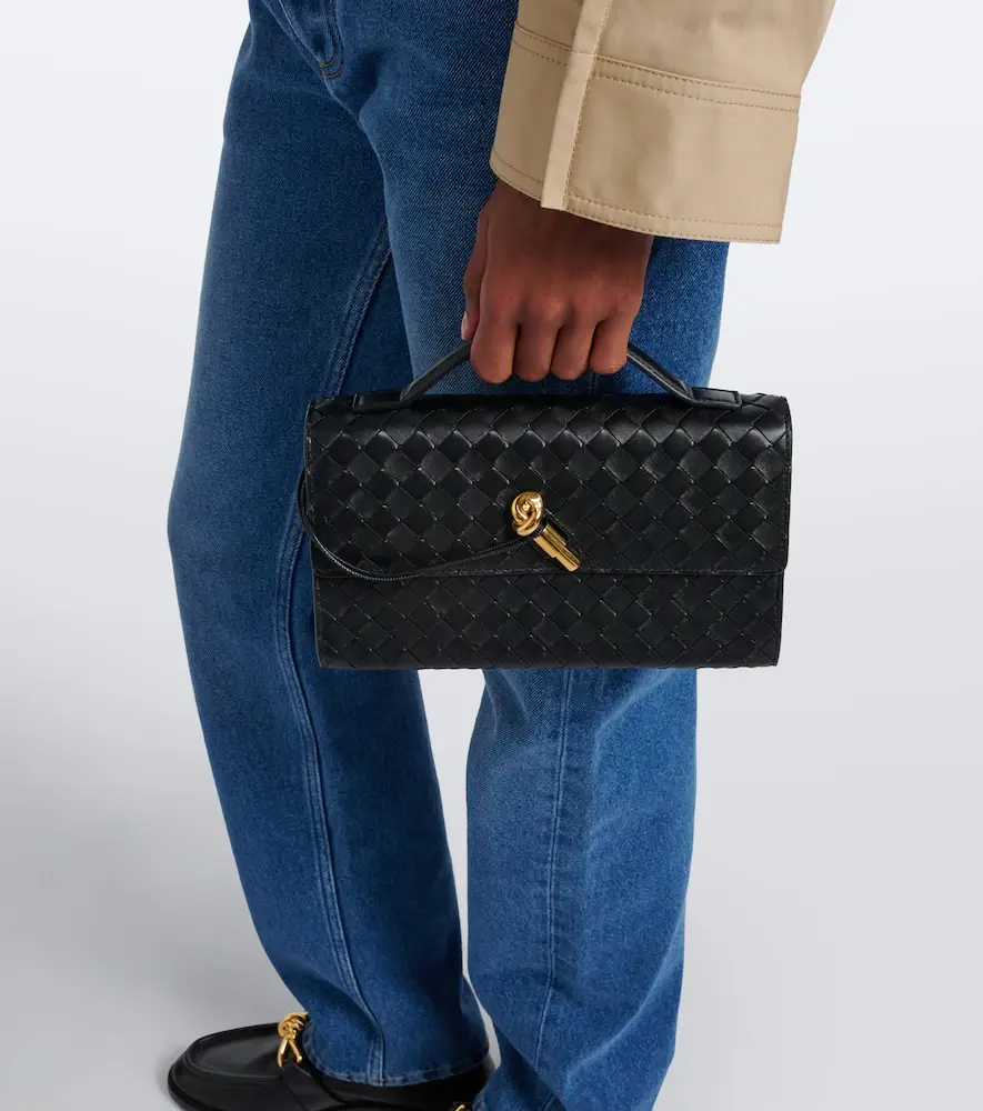 Bottega Veneta Andiamo 25 Intrecciato leather clutch | Thumbnail 6 Bottega Veneta Andiamo 25 Intrecciato leather clutch | Thumbnail 6