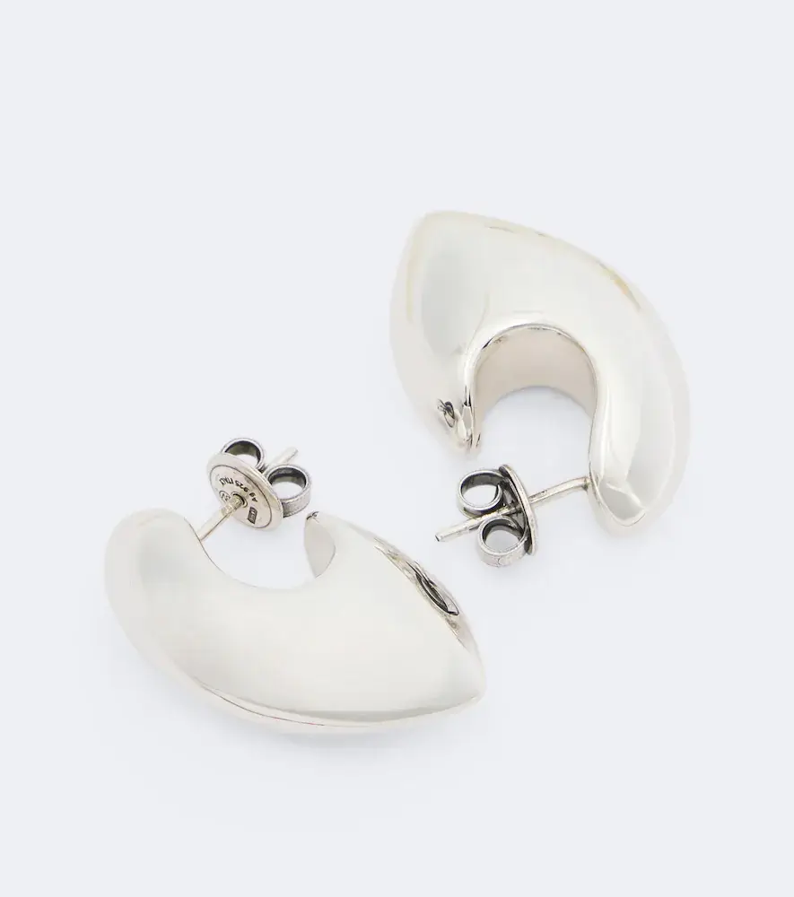 Bottega Veneta Claw Small sterling silver earrings | Thumbnail 4 Bottega Veneta Claw Small sterling silver earrings | Thumbnail 4