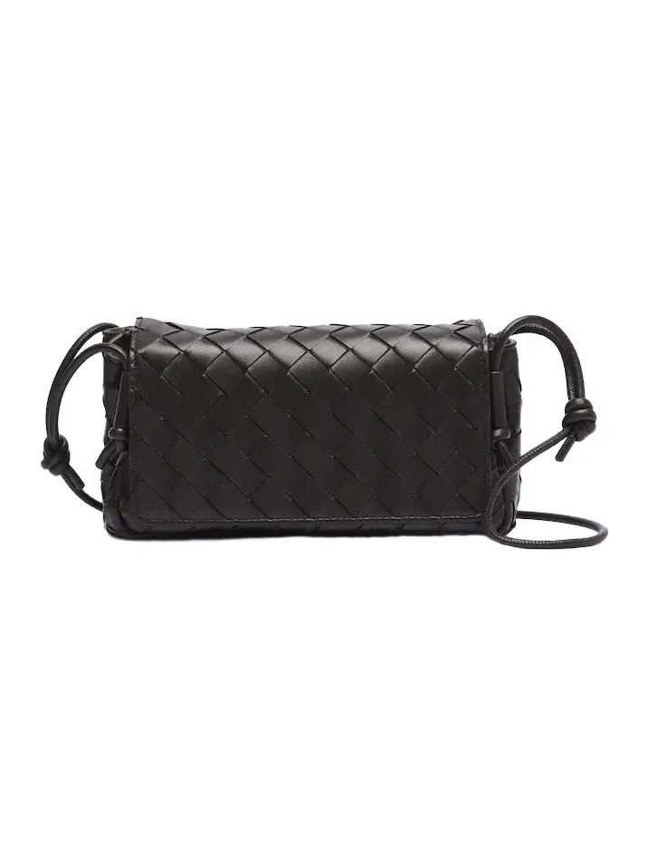 Notturno Mini leather crossbody bag