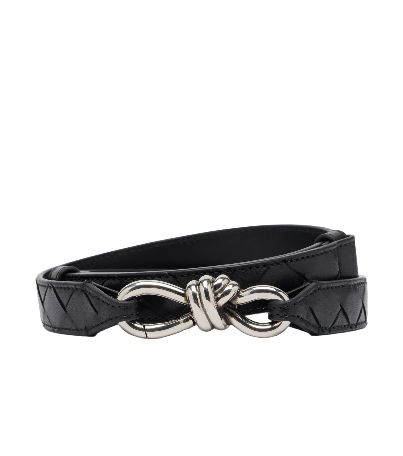 Andiamo Intrecciato leather belt