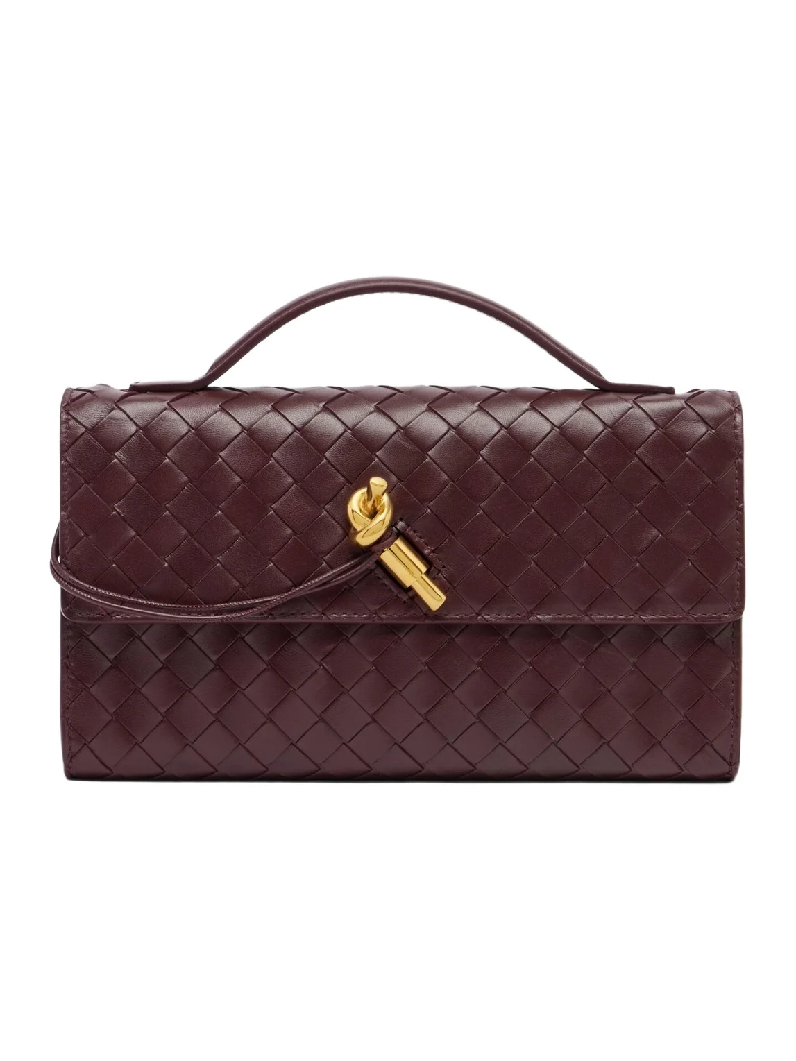 Andiamo Intrecciato leather clutch Andiamo Intrecciato leather clutch