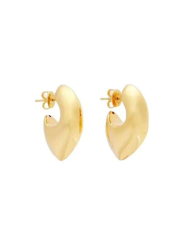 Claw Small gold-plated earrings Claw Small gold-plated earrings