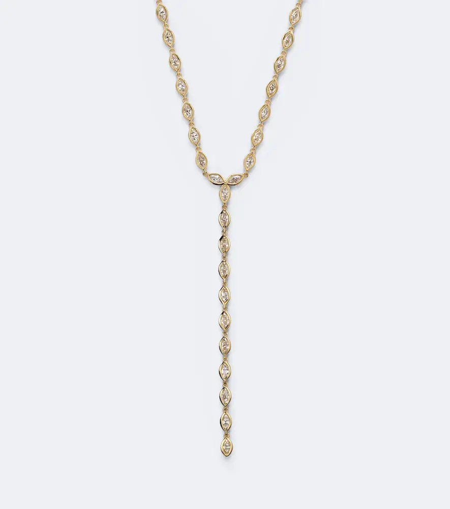 Anita Ko 18kt gold necklace with diamonds | Thumbnail 3