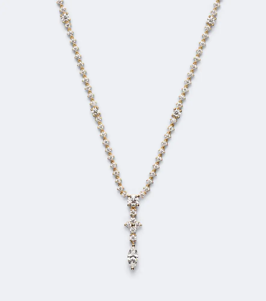 Anita Ko Vivi 18kt gold necklace with diamonds | Thumbnail 2