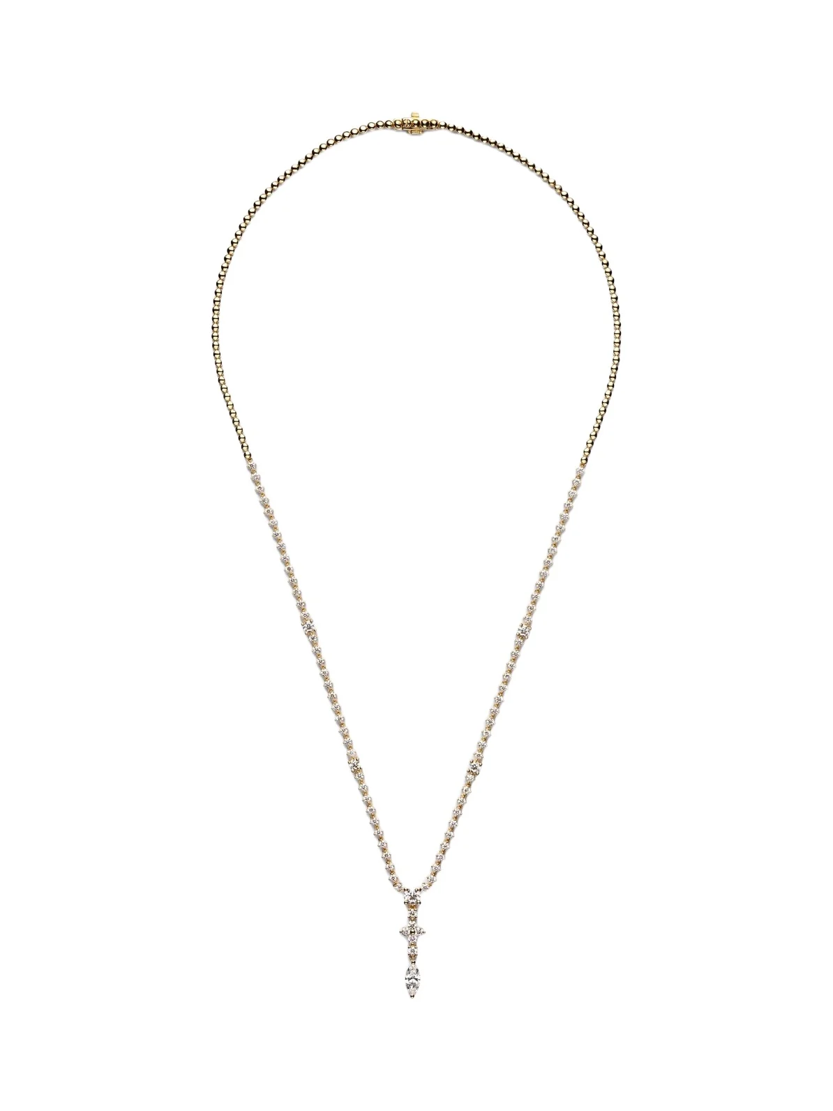 Anita Ko Vivi 18kt gold necklace with diamonds