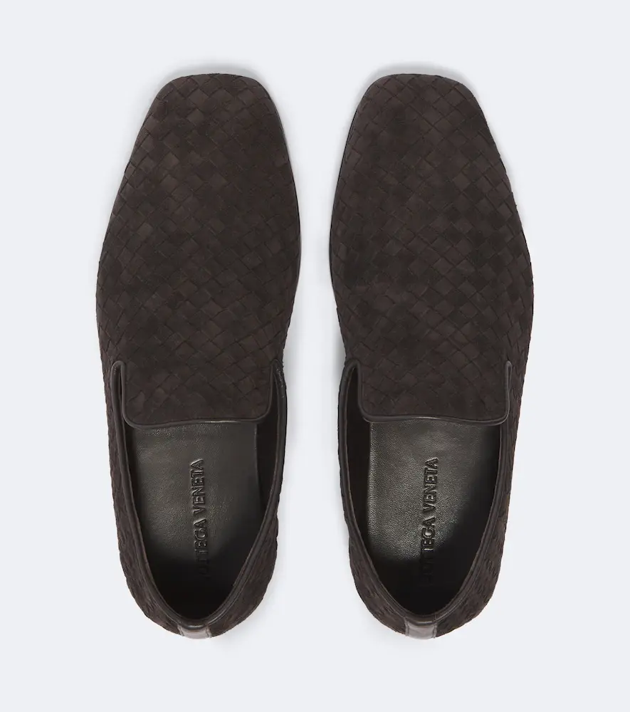 Bottega Veneta Palazzo Intrecciato suede slip-on shoes | Thumbnail 6 Bottega Veneta Palazzo Intrecciato suede slip-on shoes | Thumbnail 6
