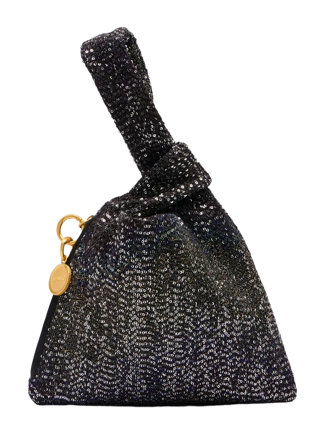 Sequined top-handle bag Sequined top-handle bag