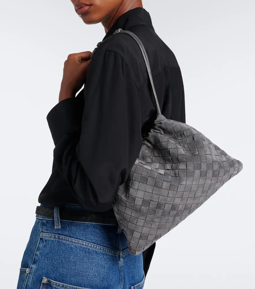 Bottega Veneta Dustbag Small suede pouch | Thumbnail 7
