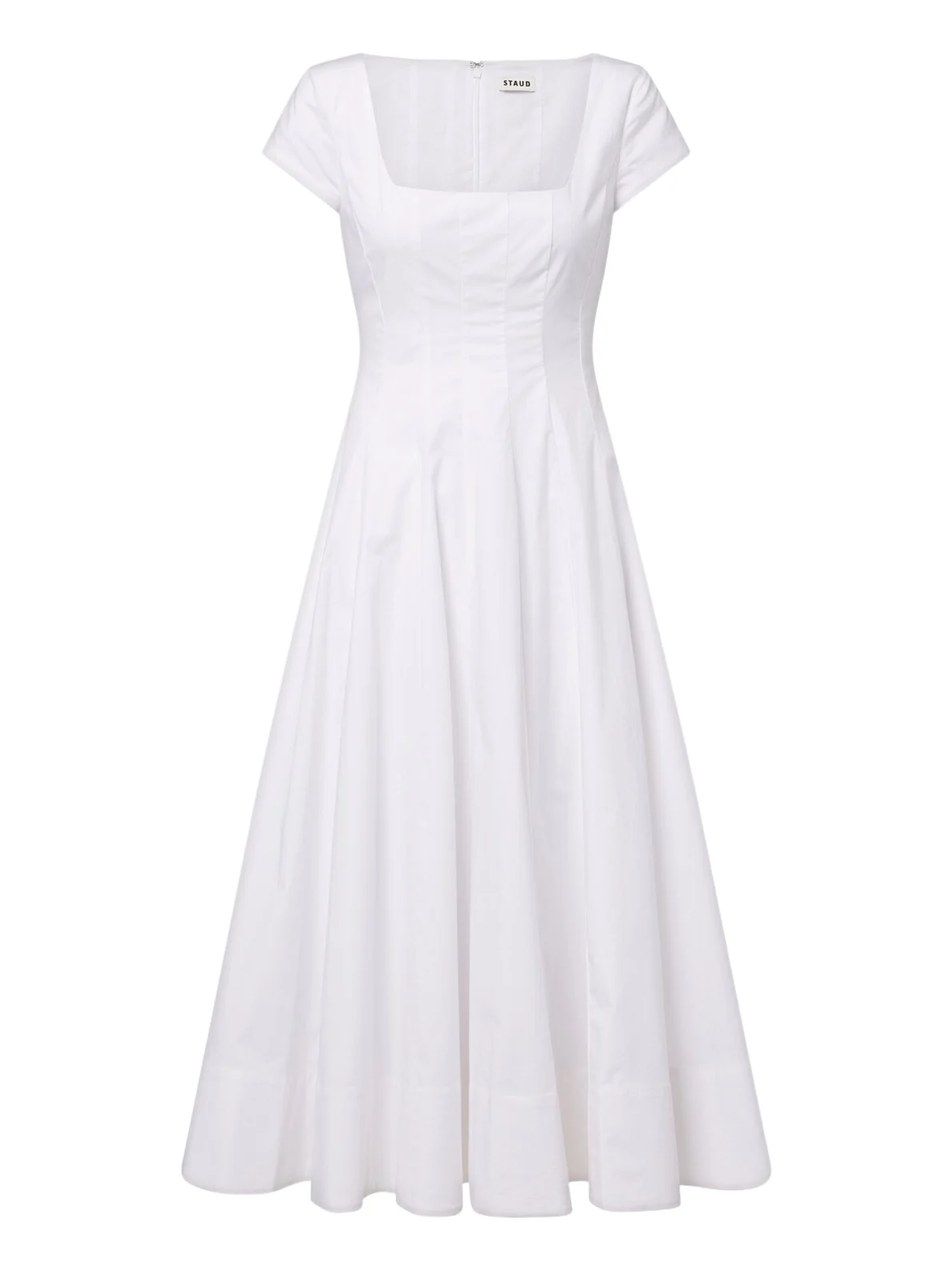 Wells cotton poplin midi dress Wells cotton poplin midi dress