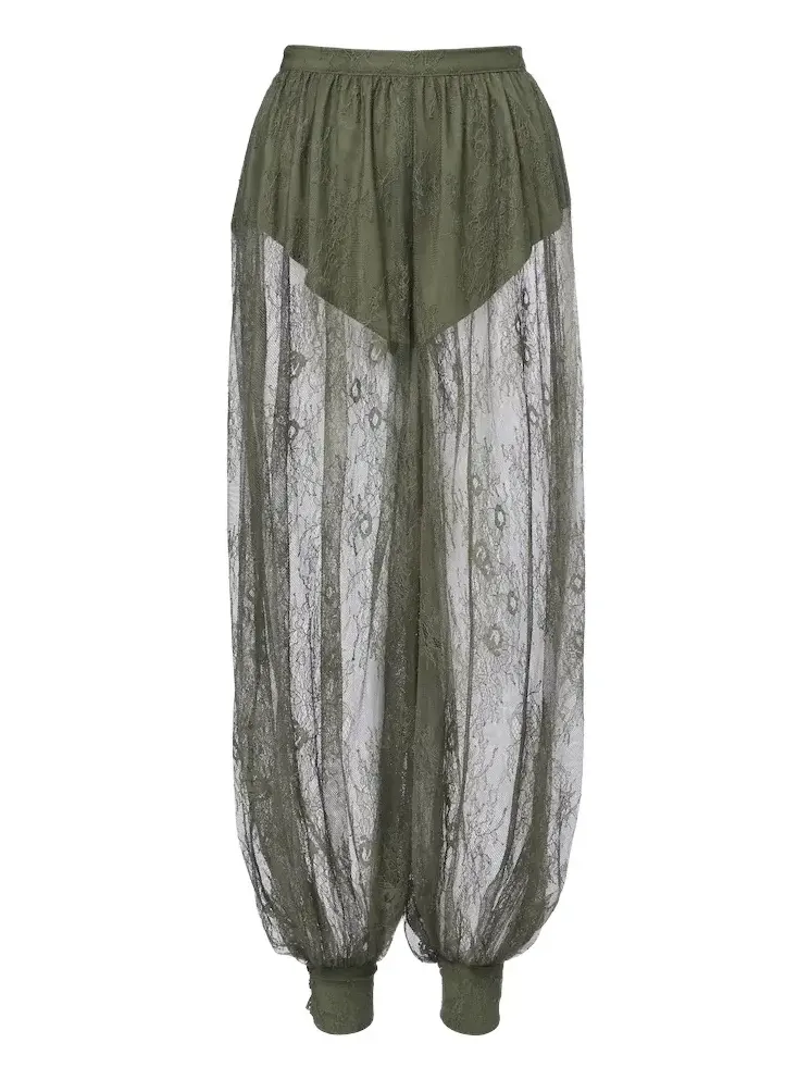 Kendall lace balloon pants
