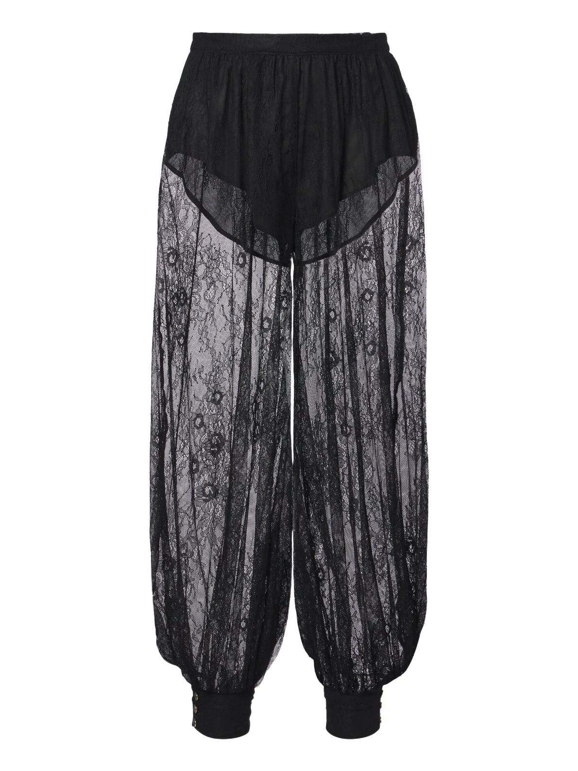 Bananhot Kendall sheer lace balloon pants