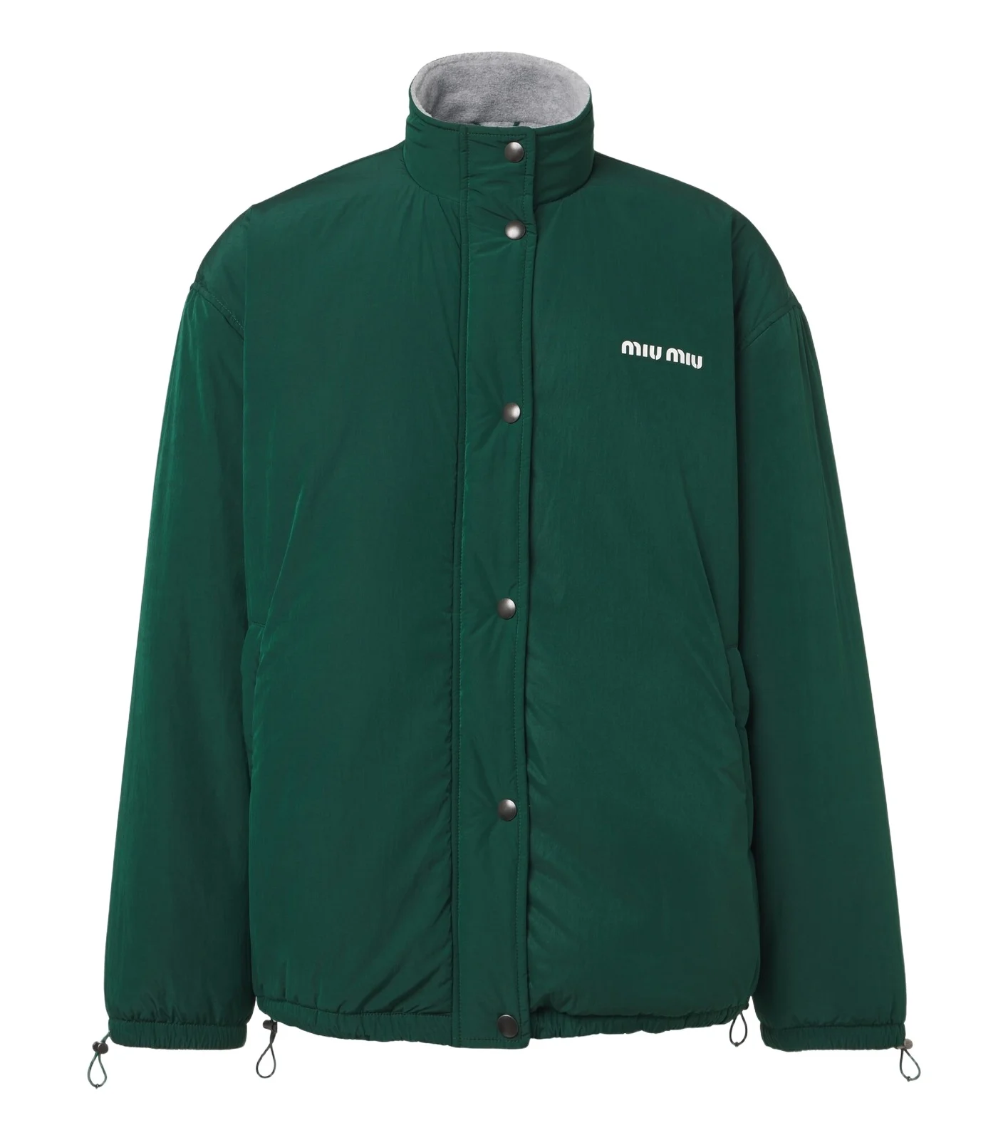 Miu Miu Logo technical jacket