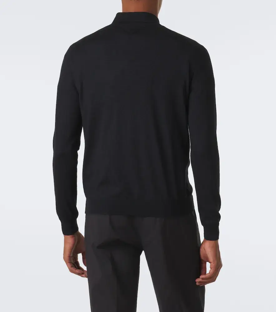 Prada Cashmere and silk polo sweater | Thumbnail 4 Prada Cashmere and silk polo sweater | Thumbnail 4