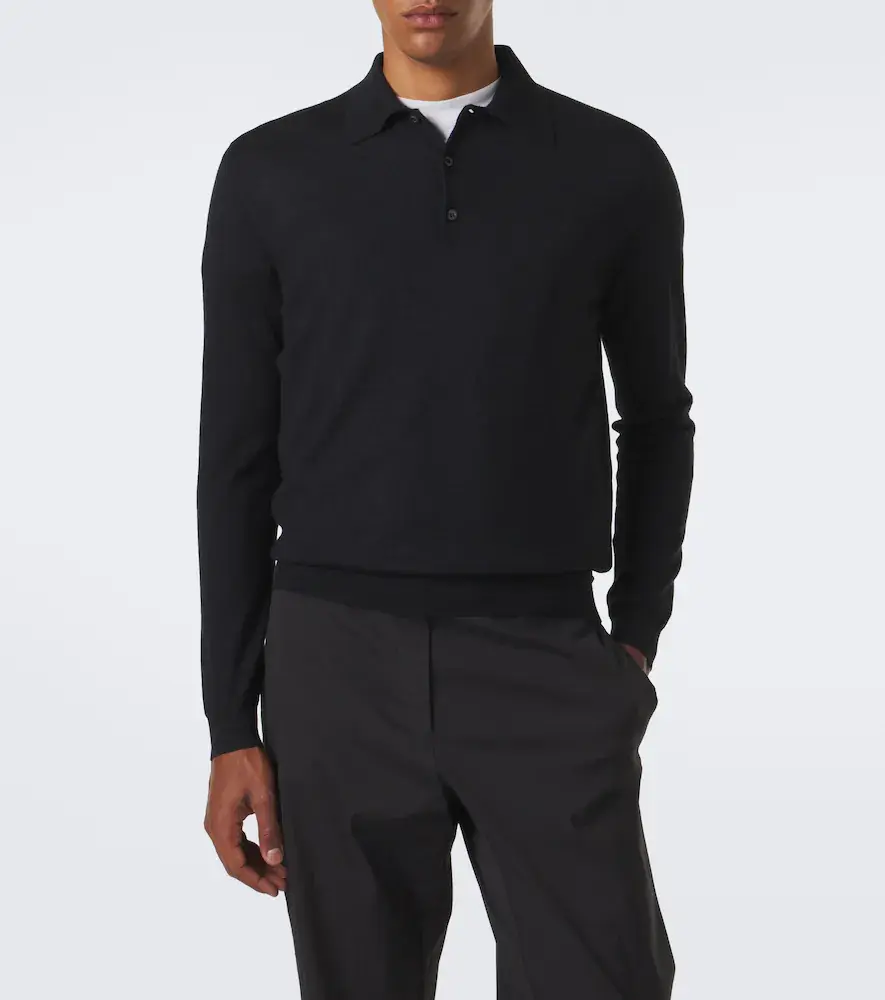 Prada Cashmere and silk polo sweater | Thumbnail 5 Prada Cashmere and silk polo sweater | Thumbnail 5