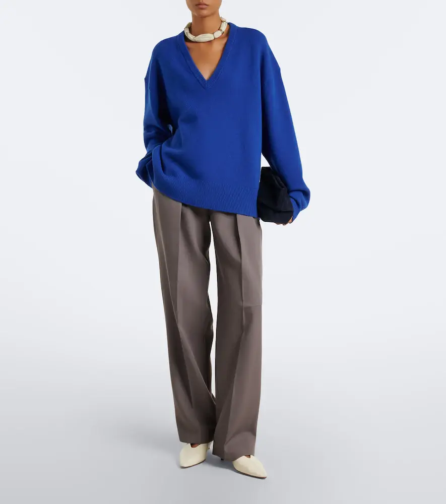 Extreme Cashmere N°457 Jack cashmere-blend sweater | Thumbnail 4