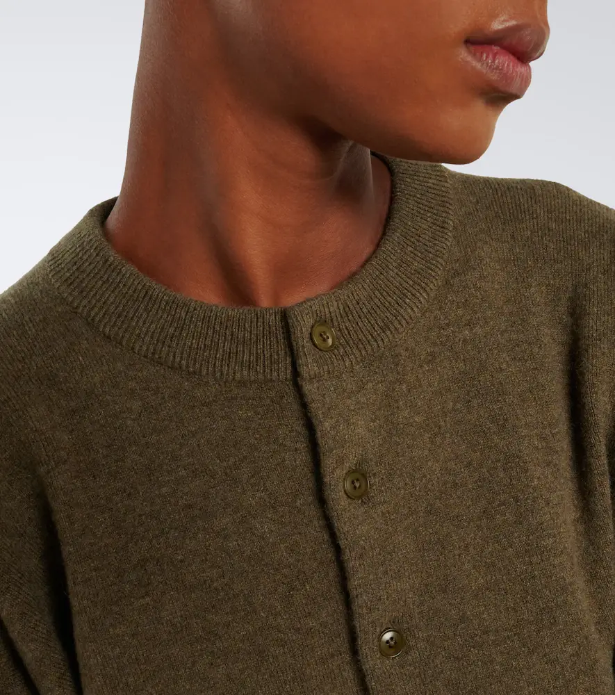Extreme Cashmere N°257 Blouson cashmere-blend cardigan | Thumbnail 4 Extreme Cashmere N°257 Blouson cashmere-blend cardigan | Thumbnail 4