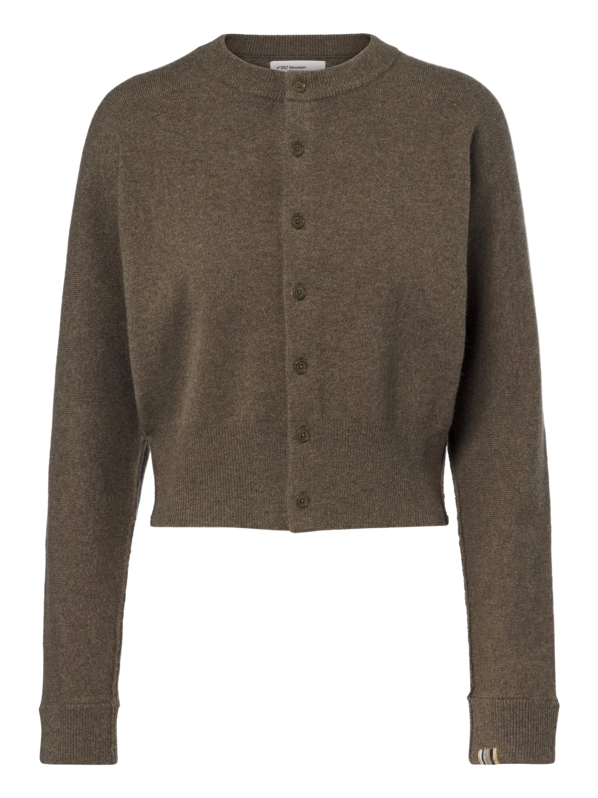 N°257 Blouson cashmere-blend cardigan N°257 Blouson cashmere-blend cardigan