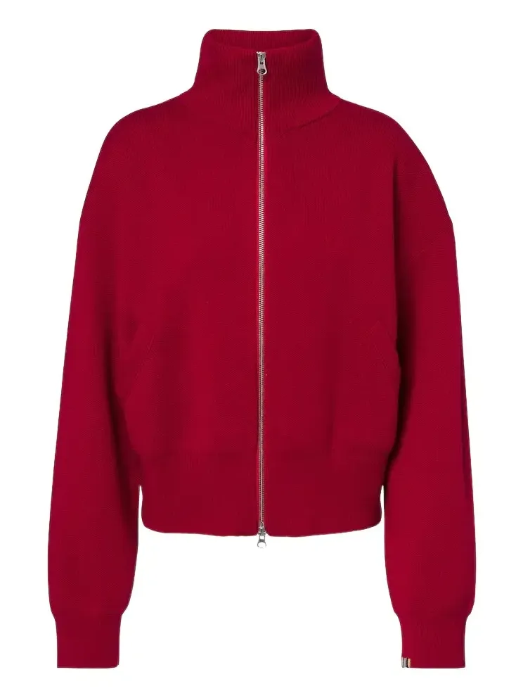 N°385 Xtra Cute cashmere zip-up sweater