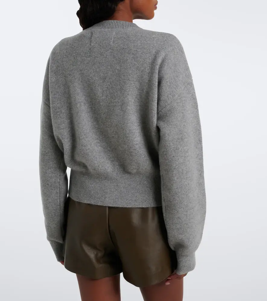 Extreme Cashmere N°478 Xtra Fun cashmere zip-up cardigan | Thumbnail 2