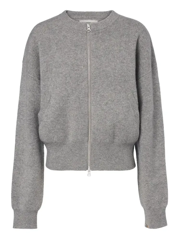 N°478 Xtra Fun cashmere zip-up cardigan