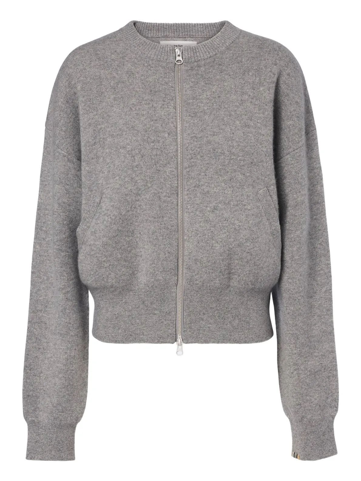 N°478 Xtra Fun cashmere zip-up cardigan