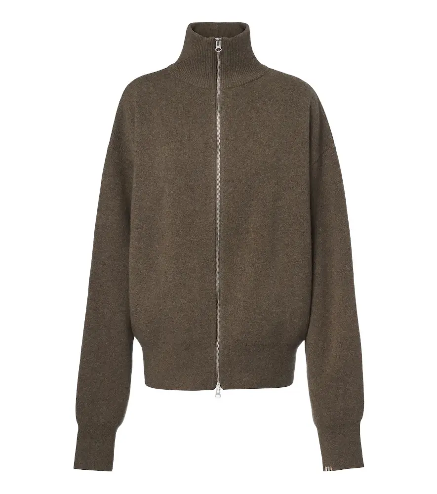 Extreme Cashmere N°319 Xtra Out cashmere zip-up sweater