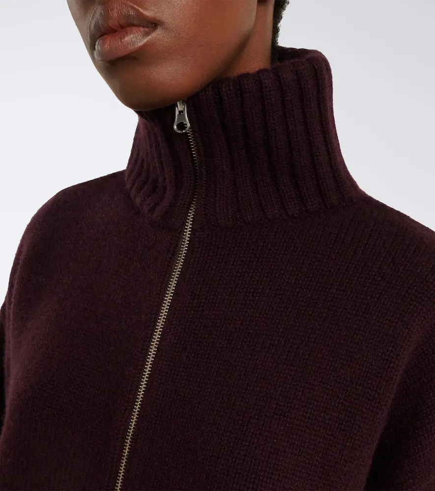 Extreme Cashmere N°438 Xtra Fab cashmere zip-up sweater | Thumbnail 5 Extreme Cashmere N°438 Xtra Fab cashmere zip-up sweater | Thumbnail 5