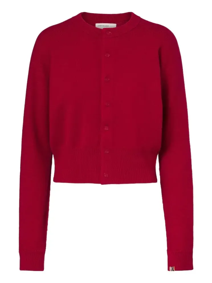 N°257 Blouson cashmere-blend cardigan N°257 Blouson cashmere-blend cardigan
