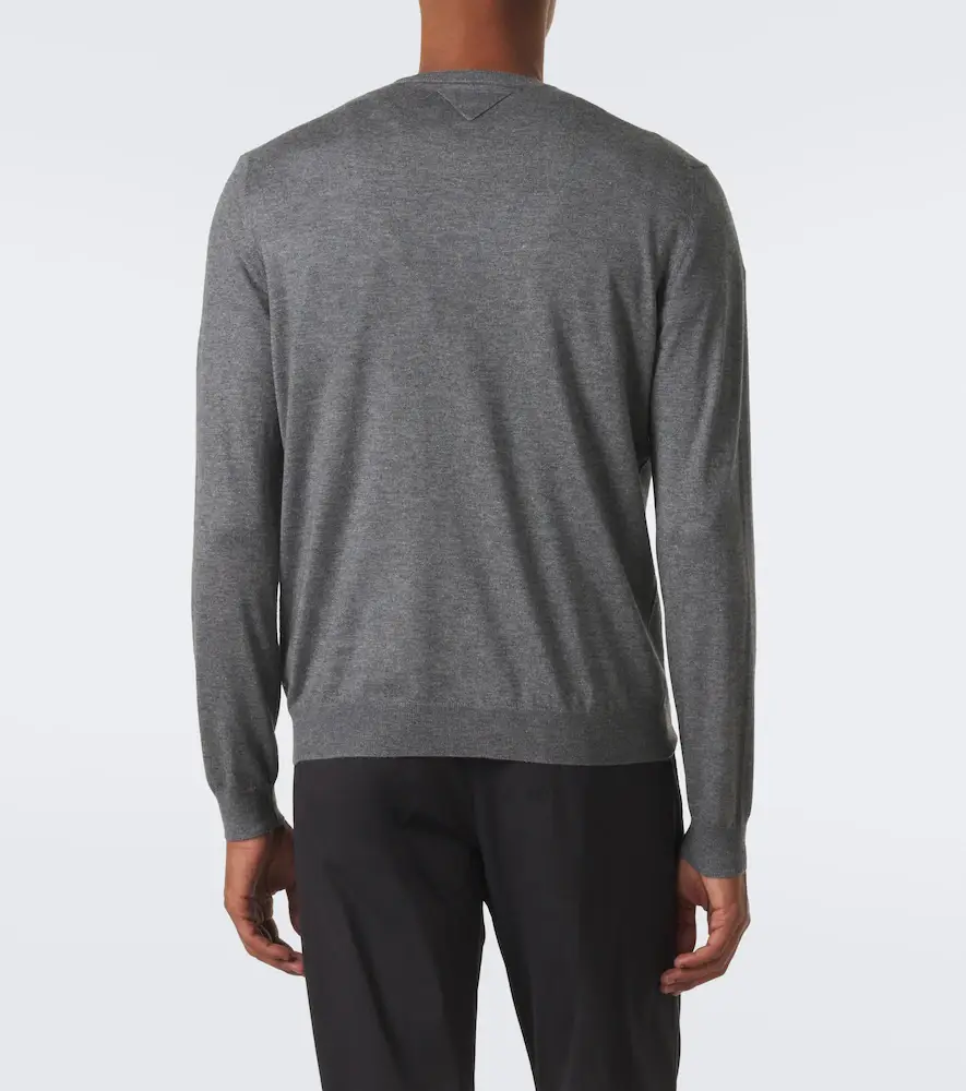Prada Cashmere and silk sweater | Thumbnail 4 Prada Cashmere and silk sweater | Thumbnail 4
