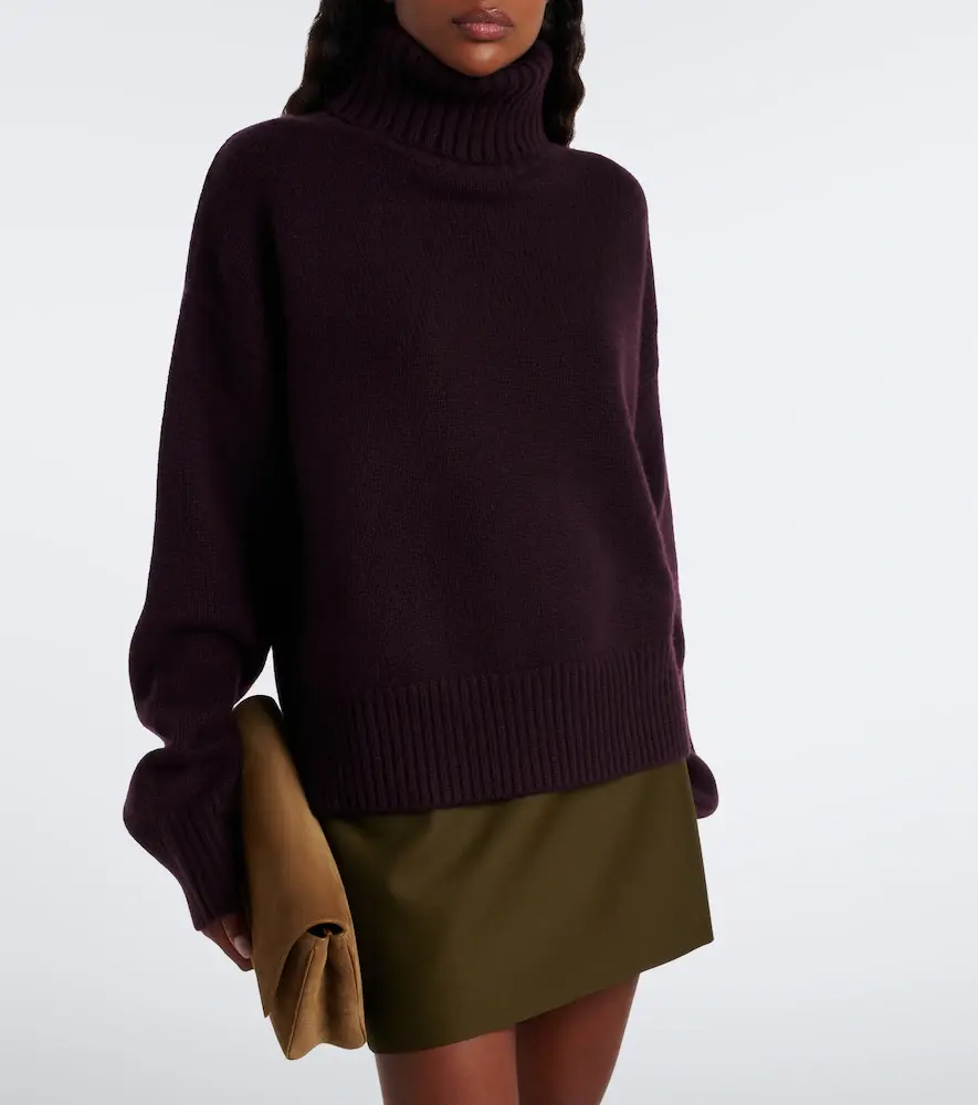 Extreme Cashmere N°434 Crop Xtra cashmere sweater | Thumbnail 2 Extreme Cashmere N°434 Crop Xtra cashmere sweater | Thumbnail 2