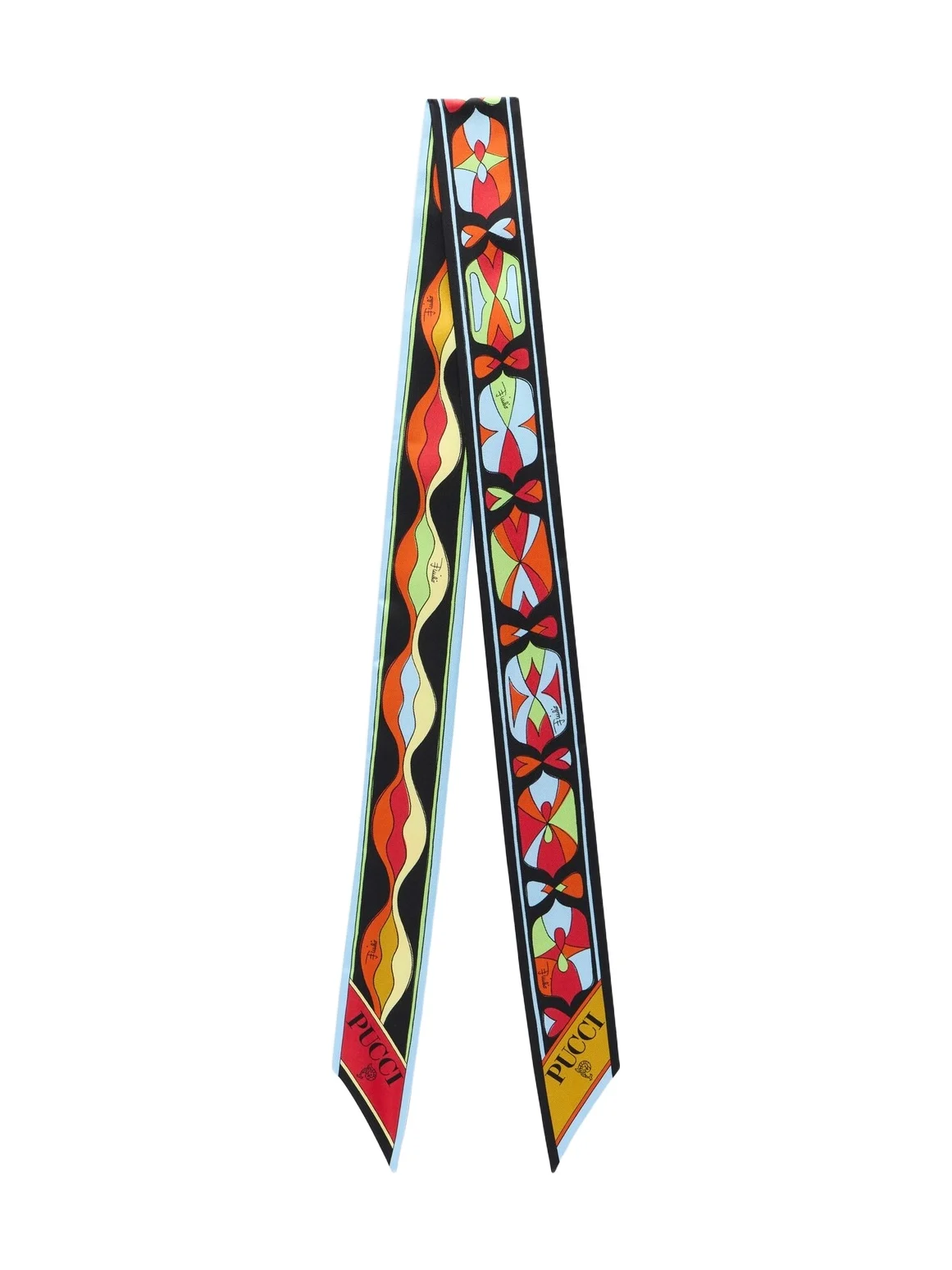 Onda and Nawaho silk twill scarf