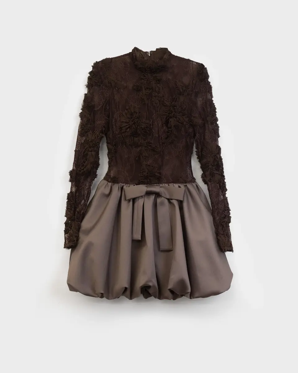 Aknvas The Jette cocktail dress in brown | Thumbnail 2 Aknvas The Jette cocktail dress in brown | Thumbnail 2