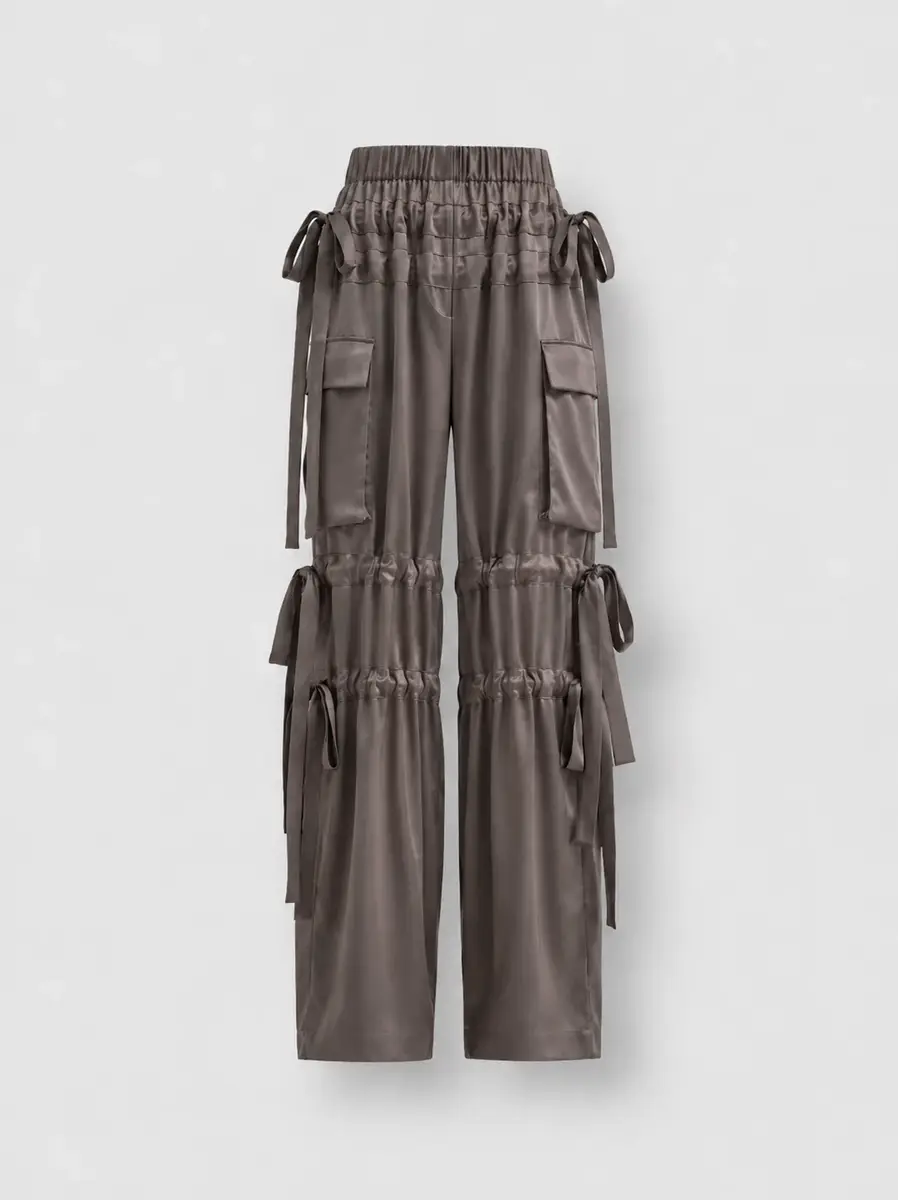 Aknvas The Odin trousers in steel satin | Thumbnail 2 Aknvas The Odin trousers in steel satin | Thumbnail 2
