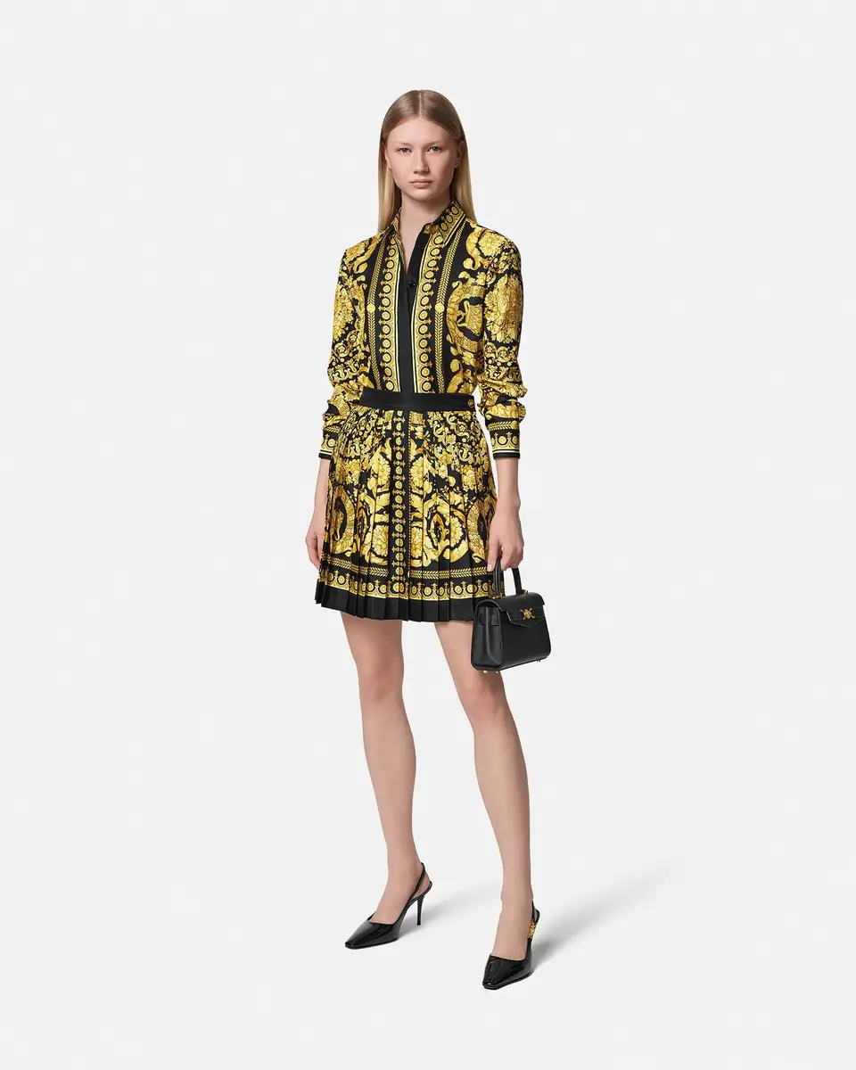 Versace Printed Silk Shirt | Thumbnail 2