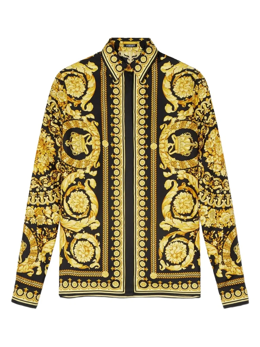 Printed Silk Shirt Printed Silk Shirt
