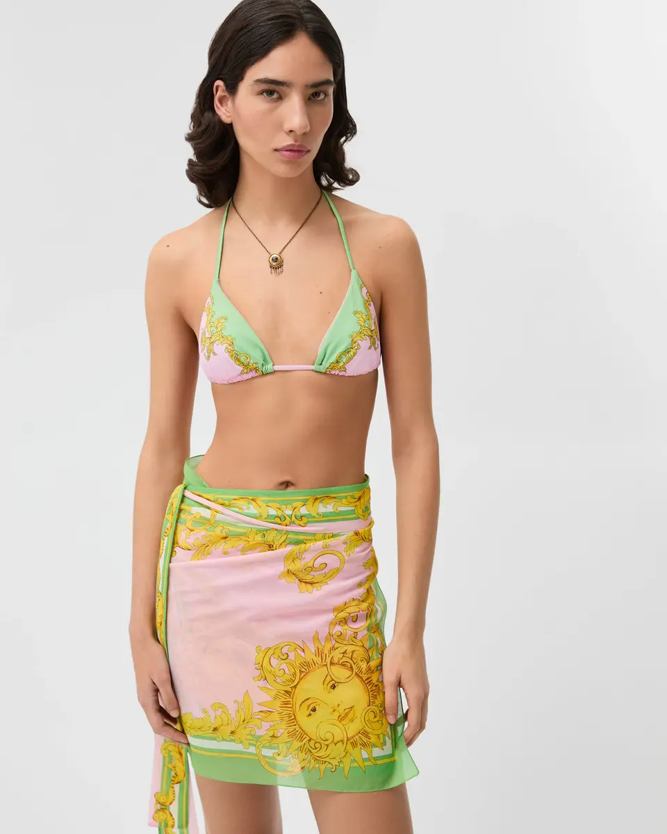 Versace Printed Bikini Top | Thumbnail 2 Versace Printed Bikini Top | Thumbnail 2